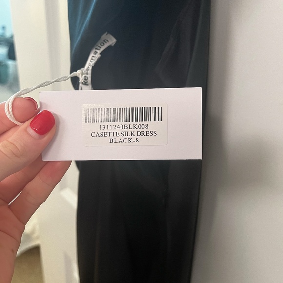 Reformation Casette Silk Dress - Picture 6 of 7